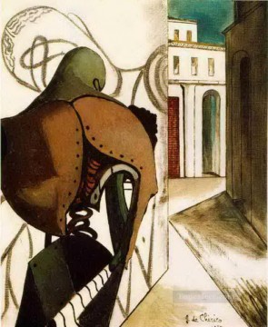思想家の煩悩 1915年 ジョルジョ・デ・キリコ 形而上学的シュルレアリスム Oil Paintings